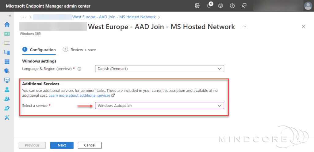 Windows Autopatch Device Registration.