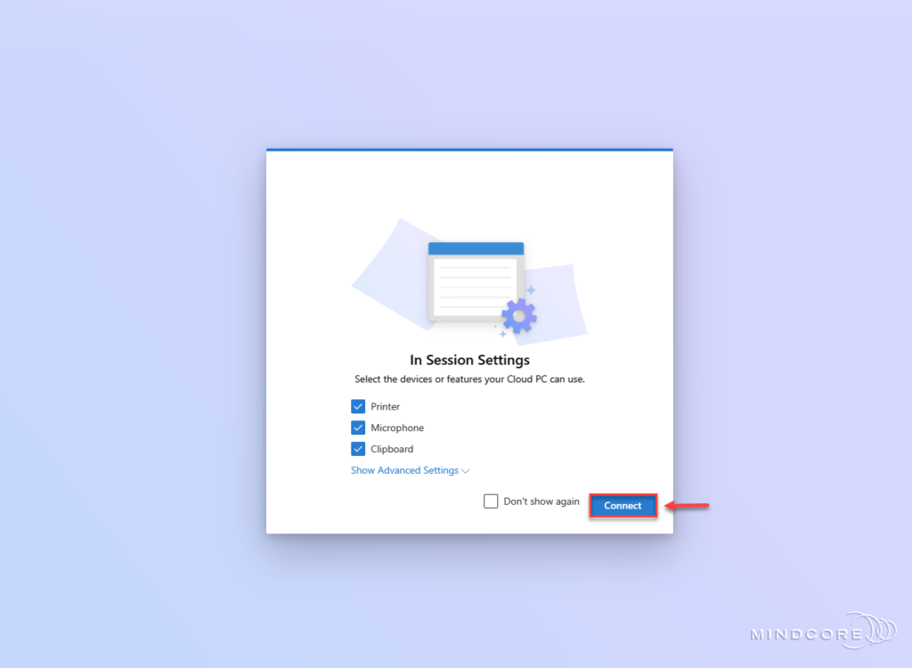Windows 365 SSO Experience (Web Portal).