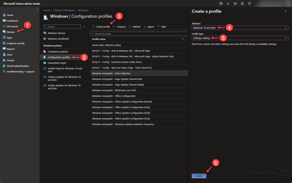 Microsoft Intune - Edge Policy