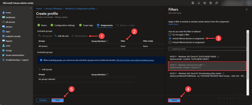 Microsoft Intune - Edge Policy